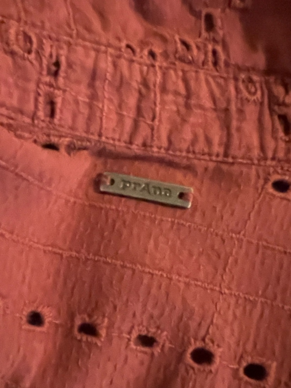 Prana Ladyland Eyelet Dress in Vino Small - Picture 11 of 11